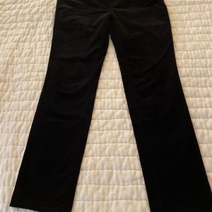 Talbots High Waist Straight Leg Corduroy Pants